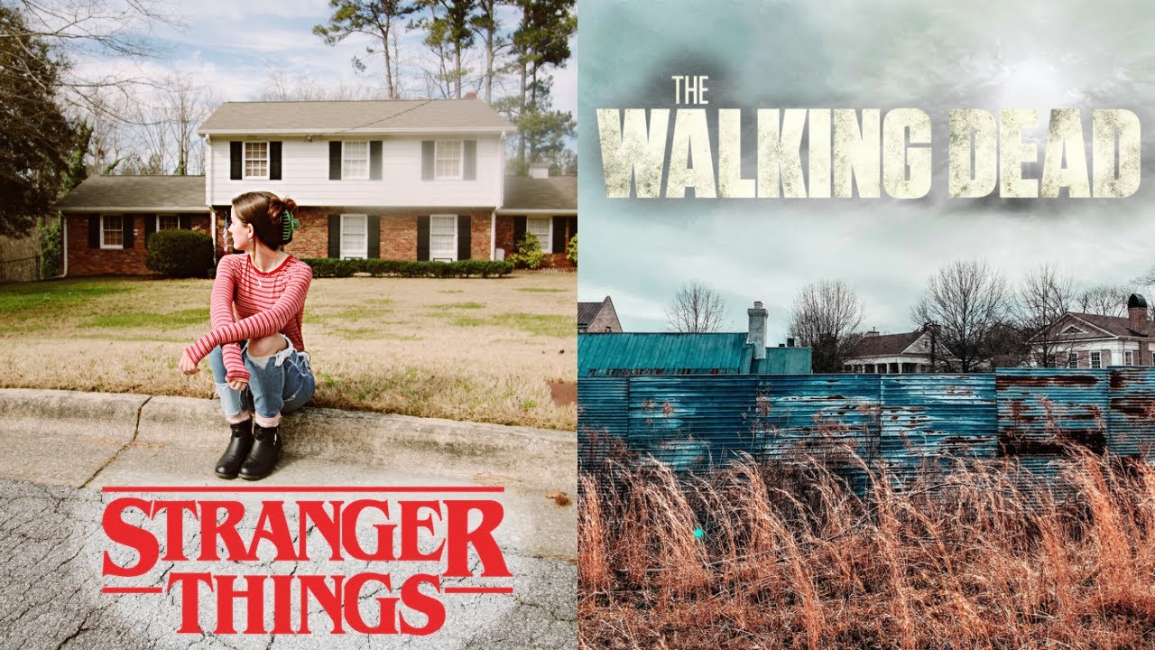 Visiting TWD + Stranger Things Film Locations In Atlanta!!