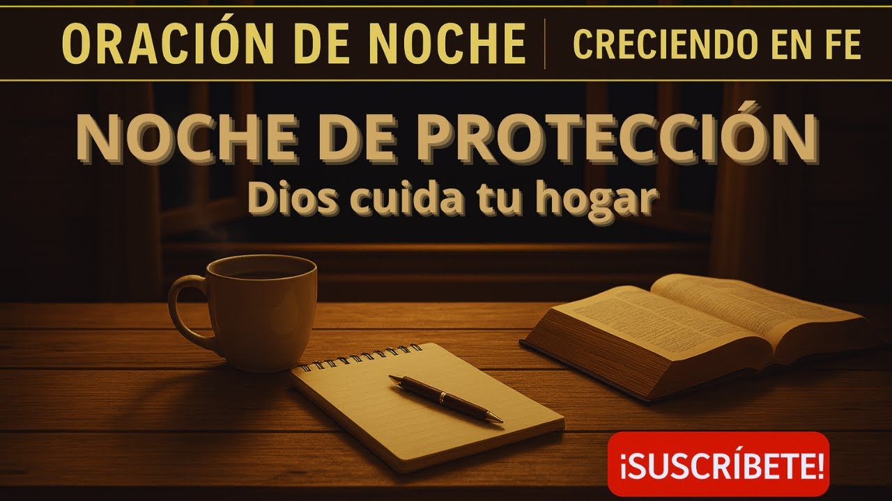 ORACIÓN DE LA NOCHE: Descansa Bajo el Cuidado de Dios | Creciendo en Fe