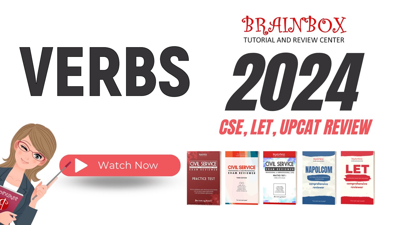Verbs - English Module (Part 16) | Civil Service Exam, LET, and UPCAT Review