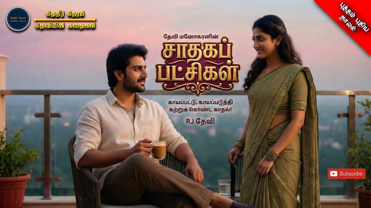 சாதகப் பட்சிகள் 1 | Devi Manogaran | tamil audio novels | tamil novels audiobooks | love & romantic