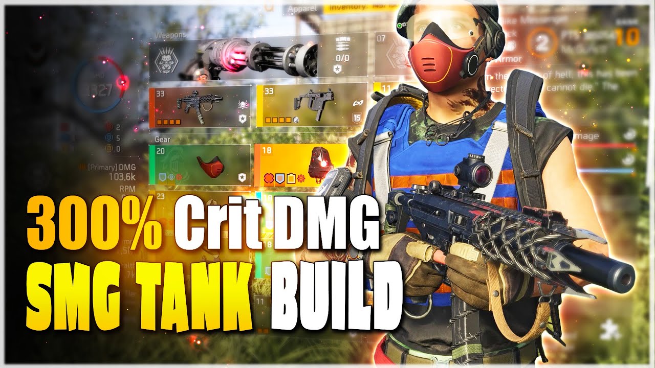 This *NEW* GEAR works AMAZING with the BACKFIRE EXOTIC SMG - The Division 2 SMG Tank Build