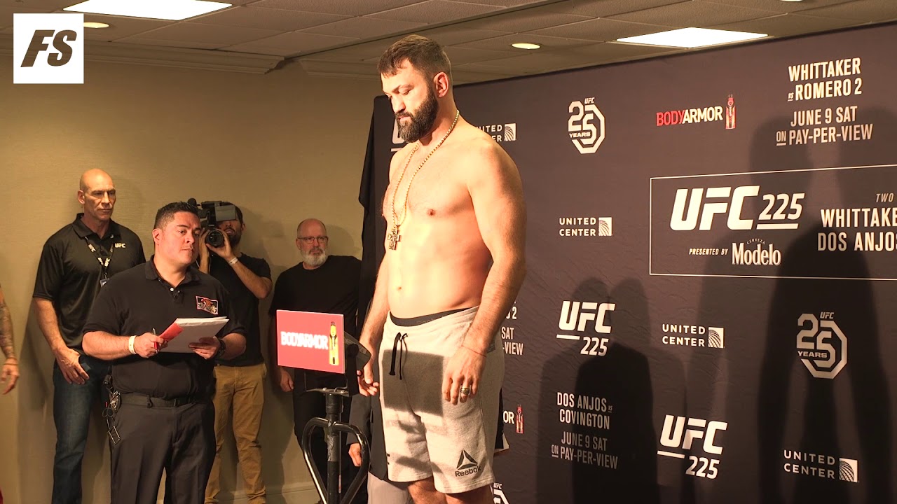 UFC 225 Official Weigh-In: Andrei Arlovski