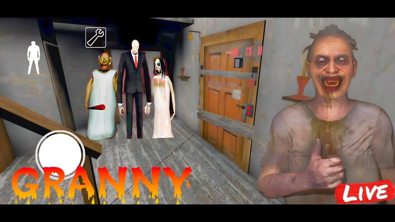 🔴 PLAYING GRANNY LIVE WITH EVERY VIEWERS 🔴 #SHORTS #GRANNY #HORRORGAMING