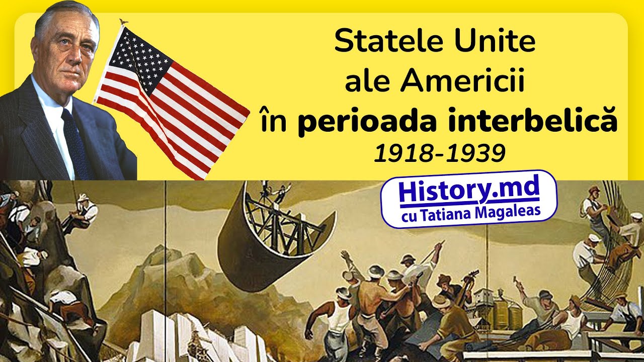 SUA &icirc;n perioada interbelică. Marea criză economică din 1929-1933