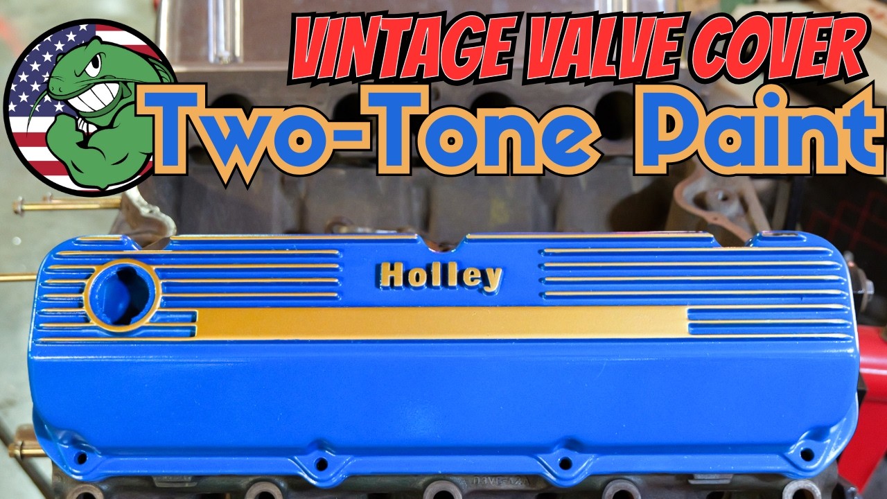 Easy Trick to Paint Raised Letter Valve Covers!