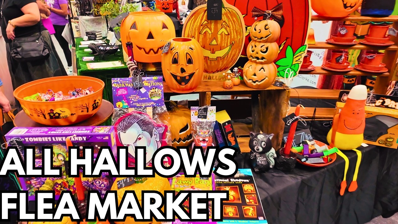 What Did We Find at this Halloween and Horror Flea Market? - All Hallows Flea Manheim, PA