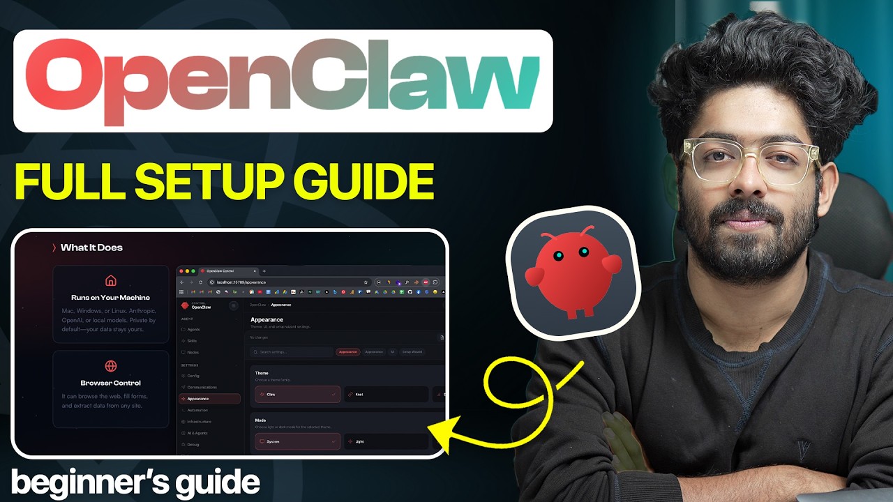 Полное руководство для начинающих по OpenClaw &mdash; Простейшая настройка