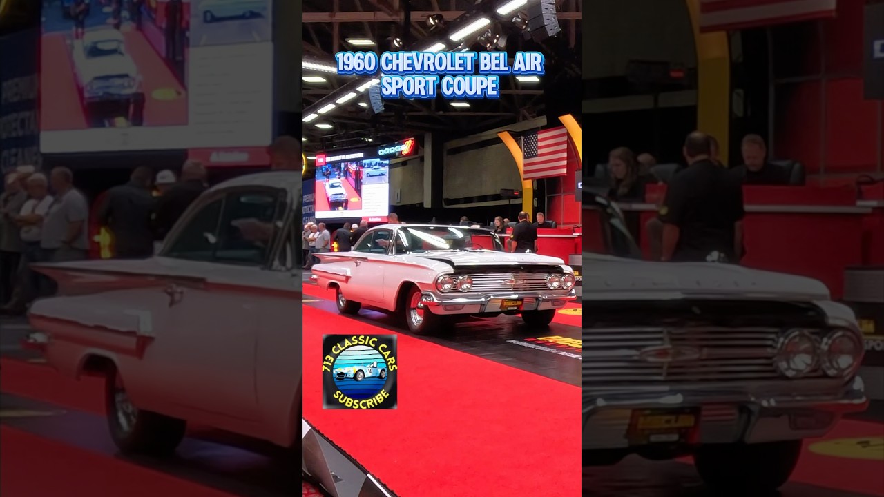 1960 Chevrolet Bel Air Sport Coupe at #mecumauctions #shorts