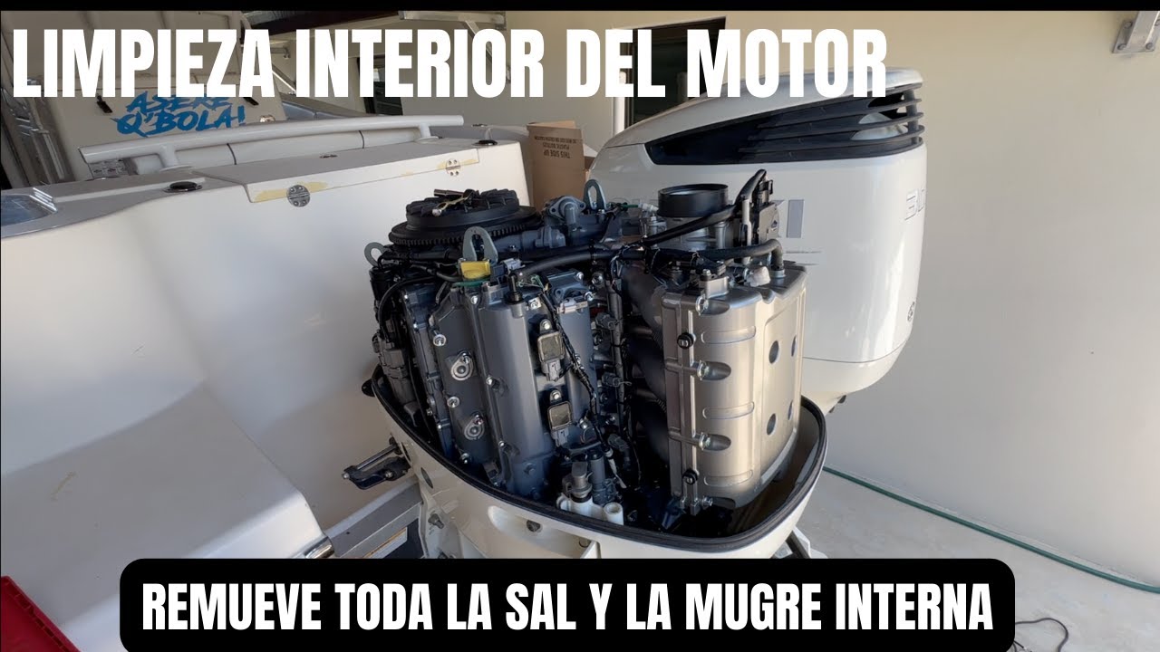LIMPIEZA INTERIOR DE MOTOR MARINE DESCALER