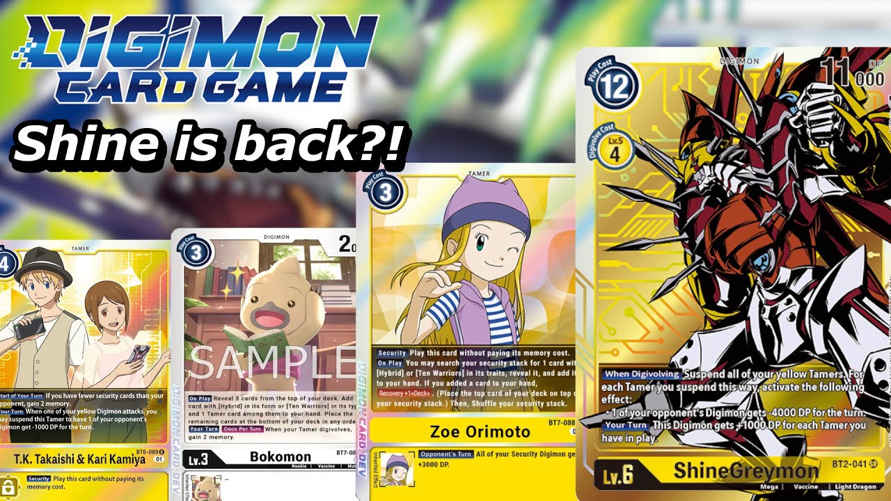 Hybrid Yellow GAMEPLAY + Deck Profile | Digimon TCG BT7 Format