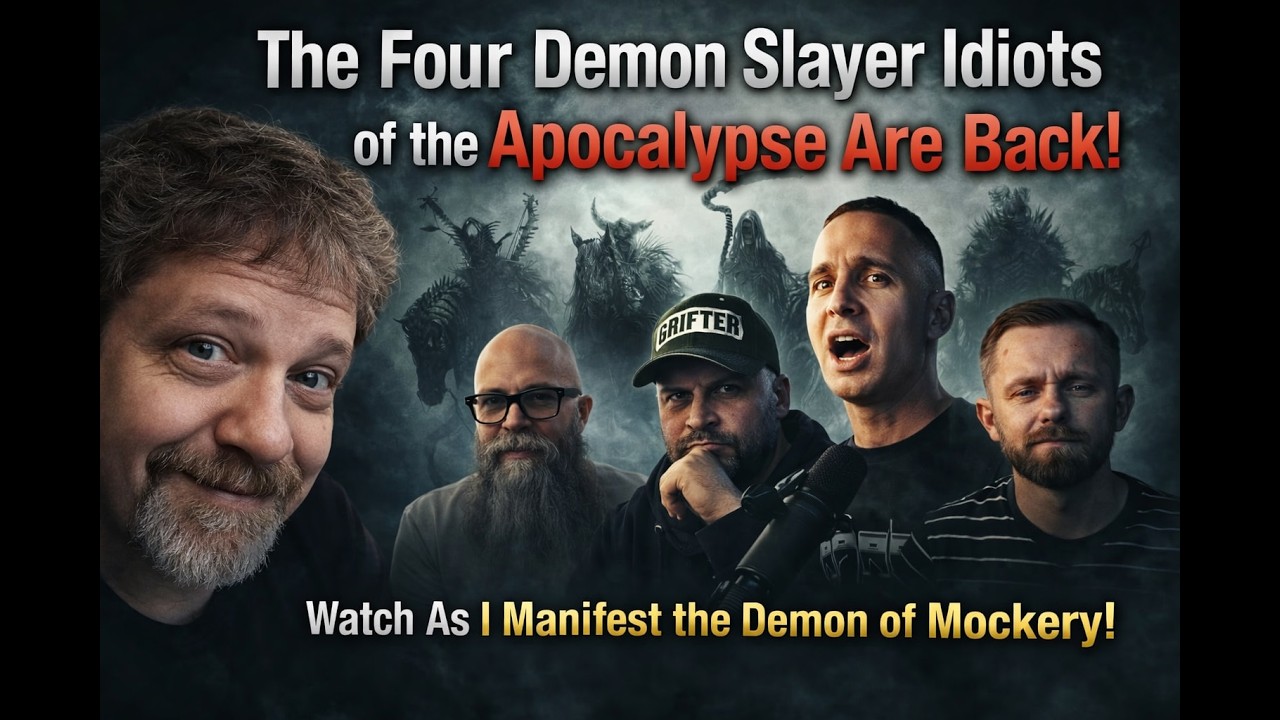 The Four Demon Slayer Idiots of the Apocalypse Are Back! Watch as I Manifest the Demon of Mockery!