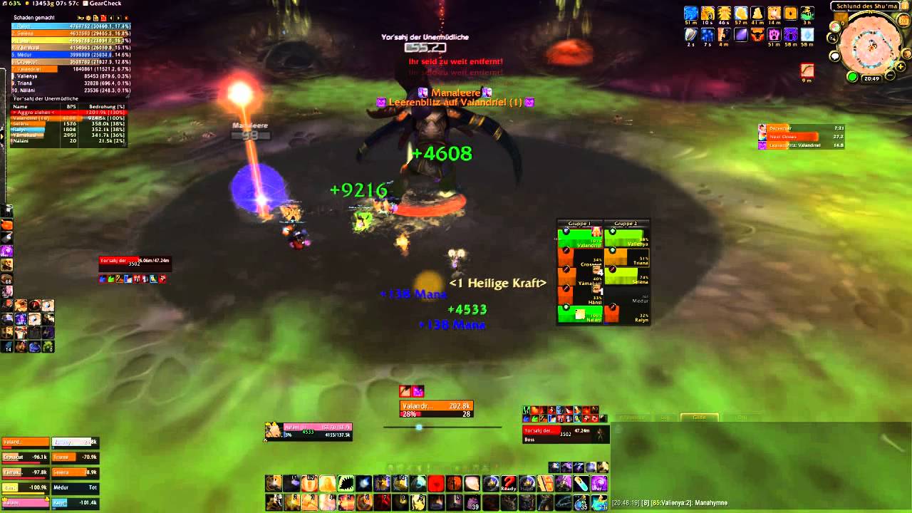 Schmutz! vs. Yor'sahj 10 Man NH