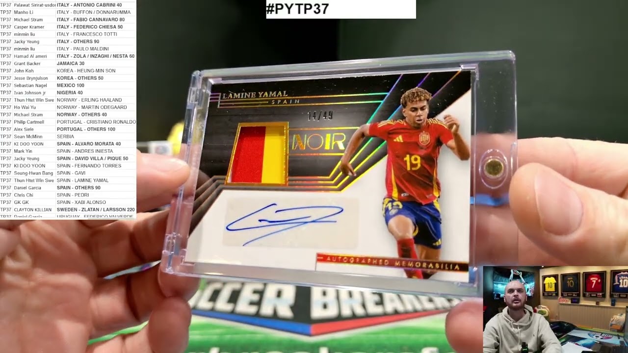 PANINI NOIR SOCCER 2024-25, 3 коробки для хобби, выберите свою команду/игрока, вскрытие кейса - #...