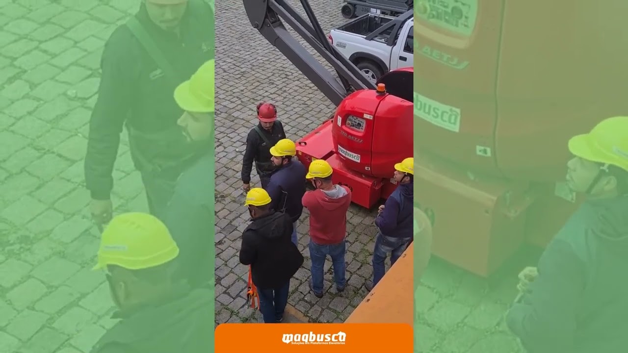 Treinamento e certifica&ccedil;&atilde;o para operar plataformas elevat&oacute;rias