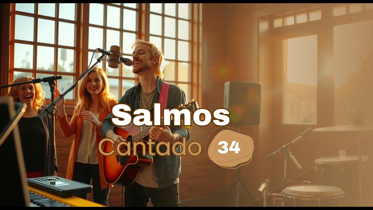 Salmo 34 | Bíblia Cantada com Voz e Violão (Louvor e Libertação)
