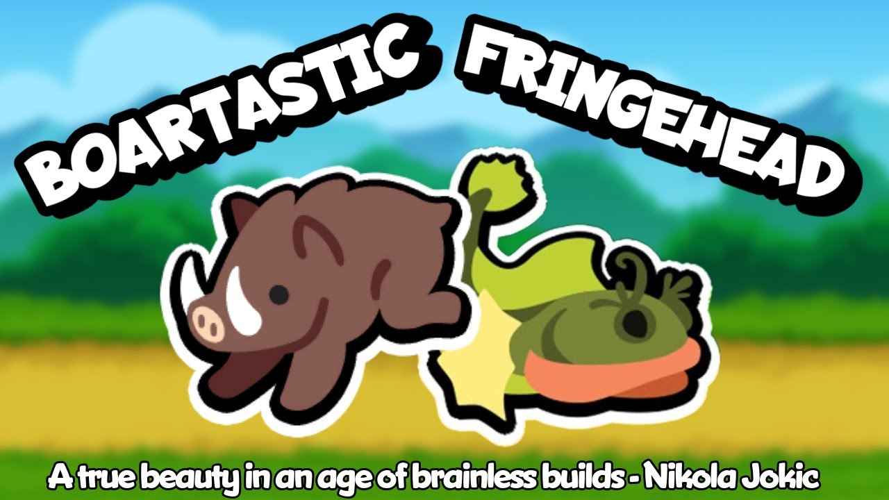 The Greatest Fringehead Team in Super Auto Pets History