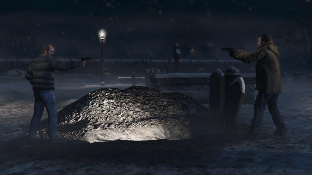 GTA 5 - Миссия № 53 - Зарыть топор войны