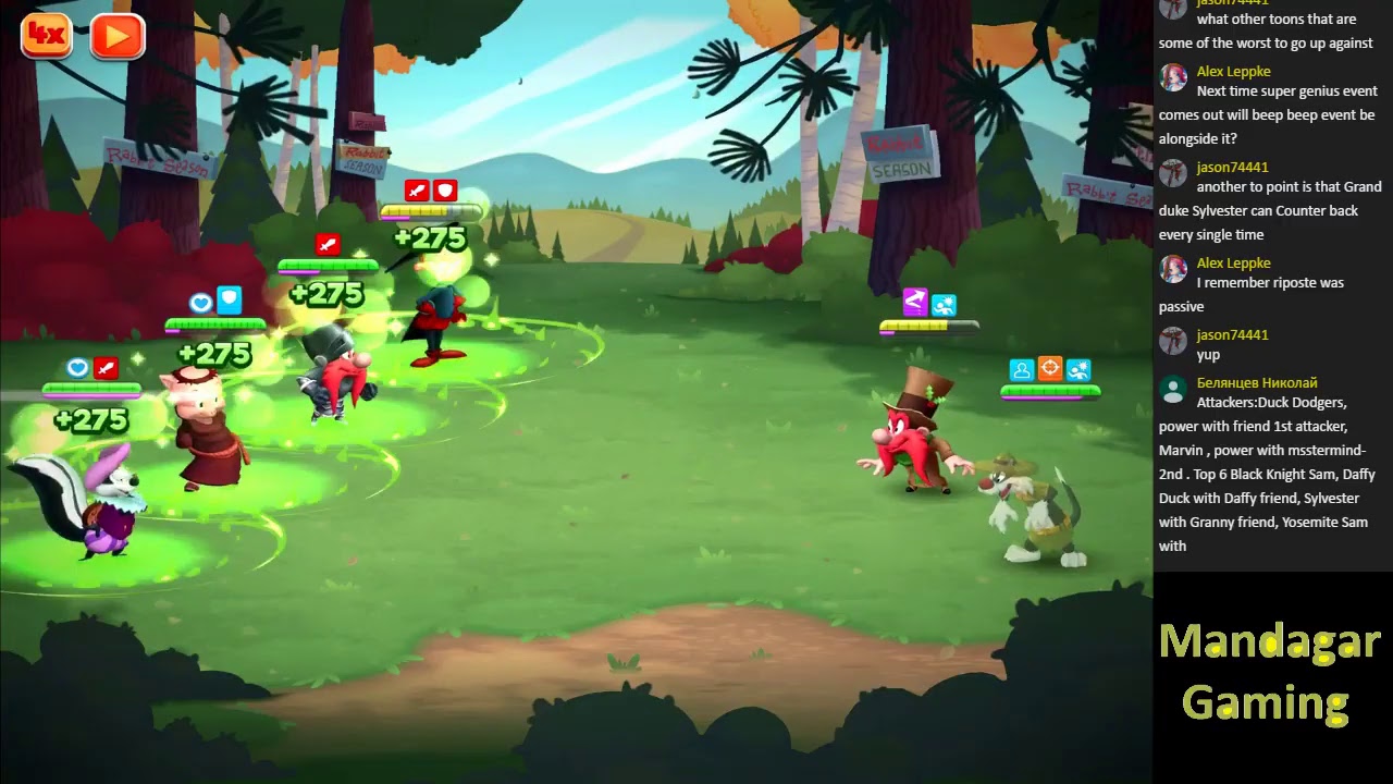 Gaming with Mandagar Live Stream #36 Looney Tunes World of Mayhem - Hanging out:)