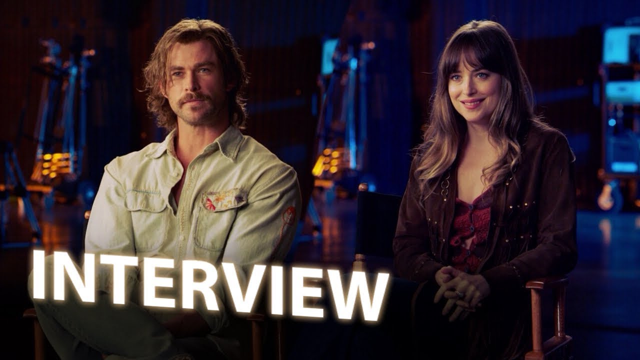 Chris Hemsworth & Dakota Johnson Interview - Bad Times at the El Royale (2018)