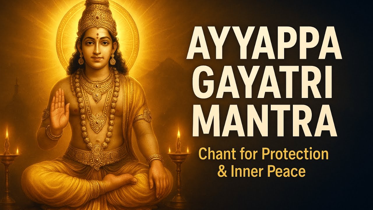 ✨ &ldquo;Ayyappa Gayatri Mantra | Chant Daily for Protection, Strength & Inner Peace&rdquo; ✨
