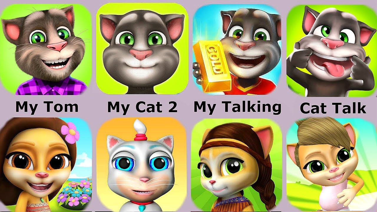 My Talking Tom,Emma the Cat,Tom Gold Run,Talking Cat Emma,Talking Cat,My Tom