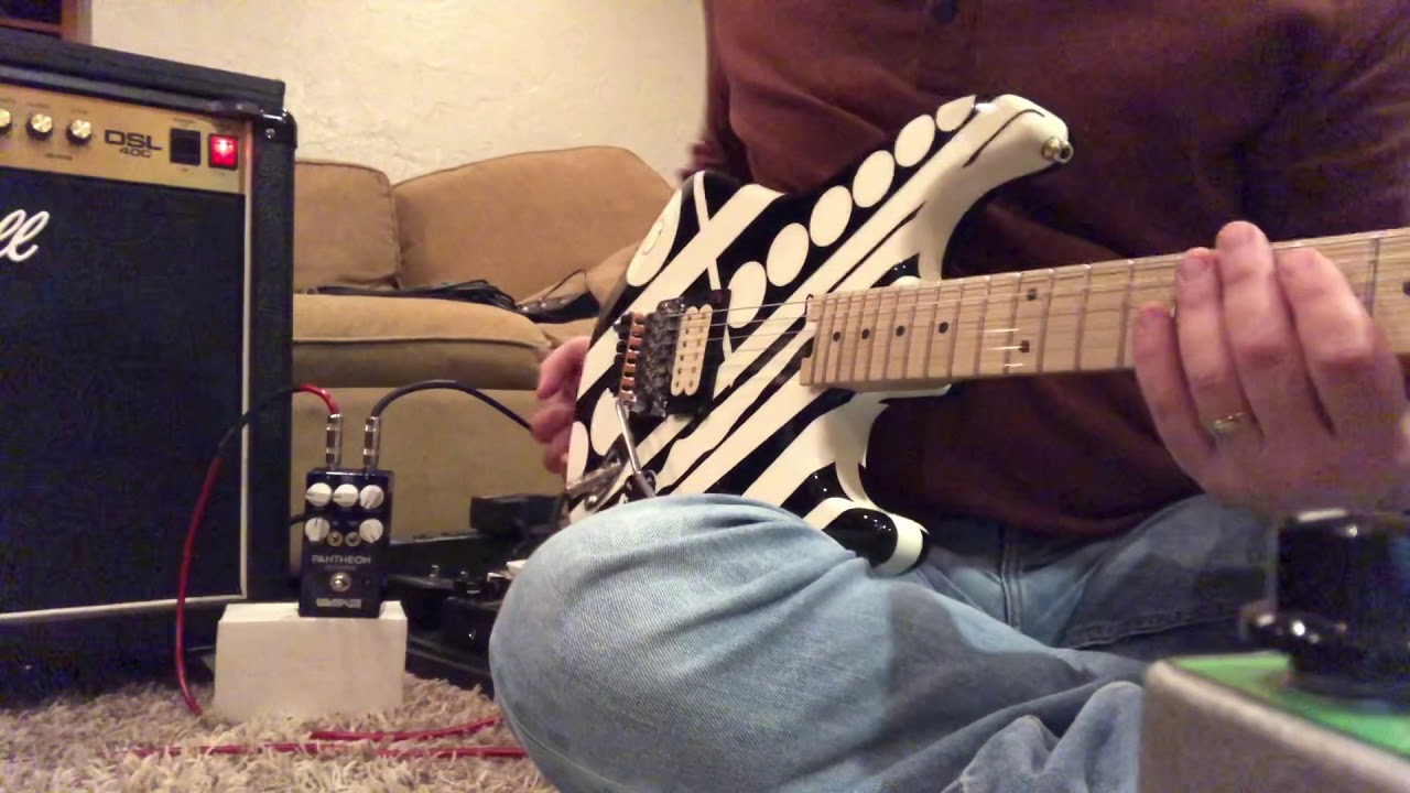 Wampler Pantheon into Marshall DSL 40C
