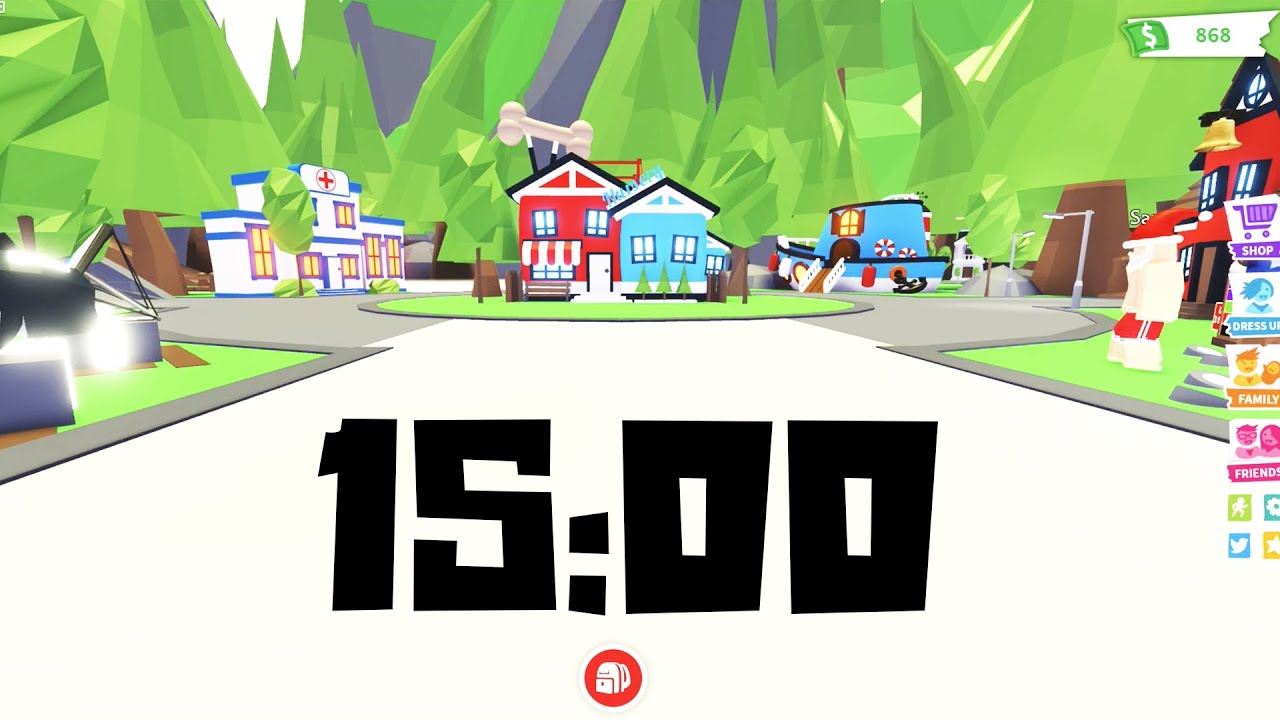 15 Minute Roblox Adopt Me! Countdown with Music.