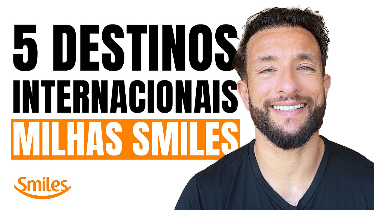 5 melhores destinos para VIAJAR COM MILHAS SMILES em 2026