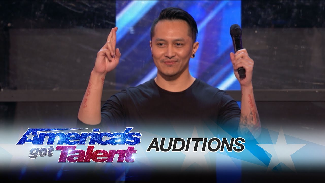 Demian Aditya: Escape Artist Risks His Life During AGT Audition - America's Got Talent 2017