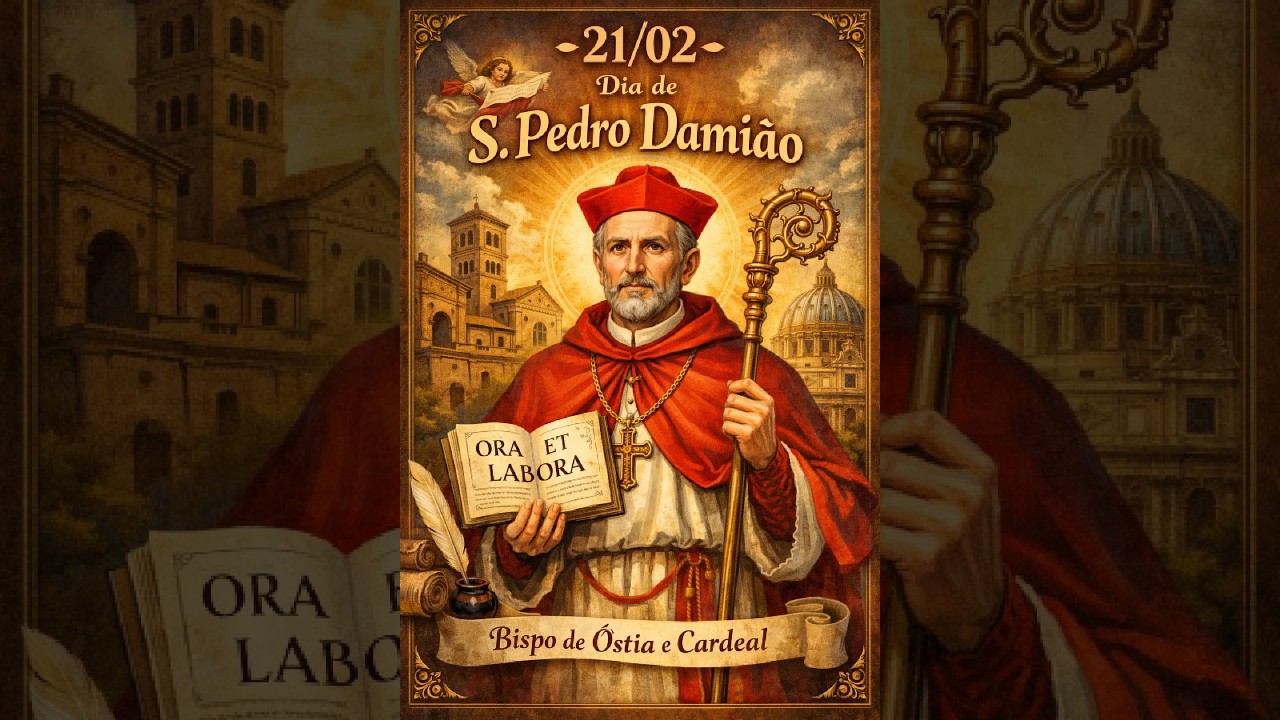 21/02 Dia de São Pedro Damião