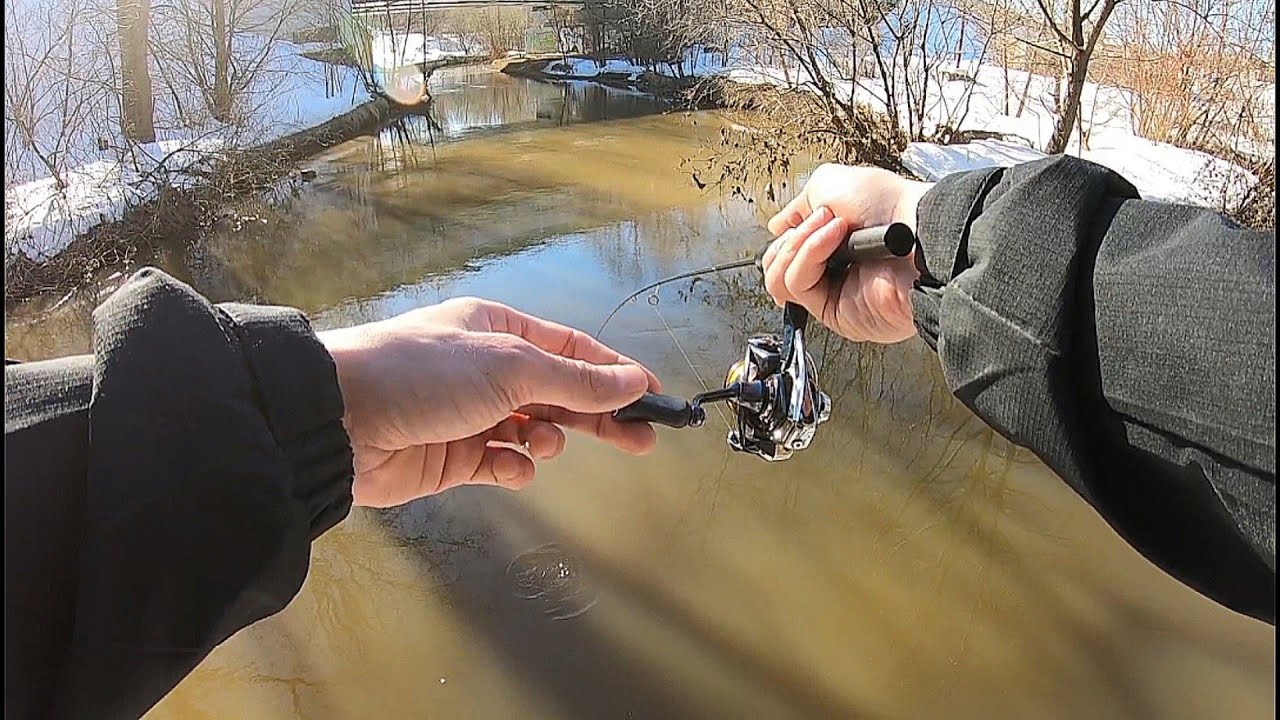 Не Ожидал Его Тут Поймать На 0.1грамм.Мормышинг на Микро Речке.#мормышинг#наноджиг#мормоны