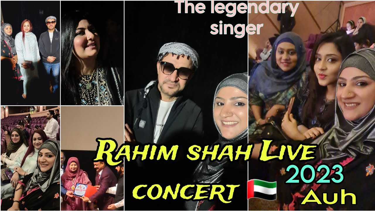Rahim shah Live in concert 2023 | Abudhabi UAE |#misbahevents#abudhabi #ErthHotel