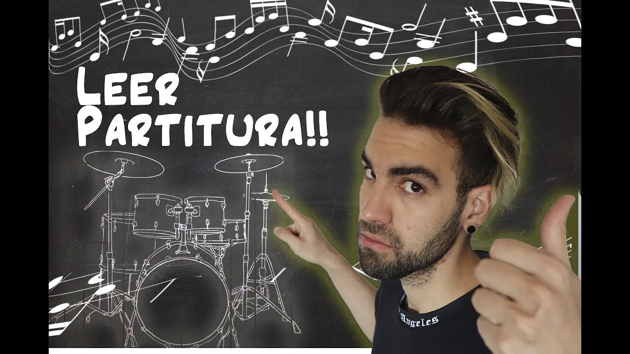 Aprende a leer partitura de batería DESDE CERO!