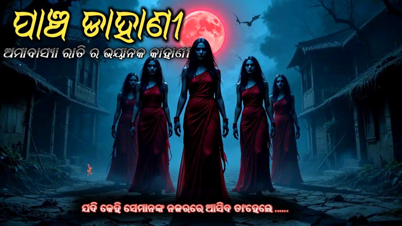 ପାଞ୍ଚ ଡାହାଣୀ || Panca dahani || Odia bhuta gapa || Odia horror story|| Khanti odia a horror podcast