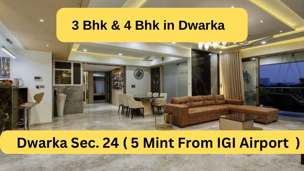 3 Bhk in Dwarka sector 24 | the consulate apartment Dwarka | Atulyam Group  ￼