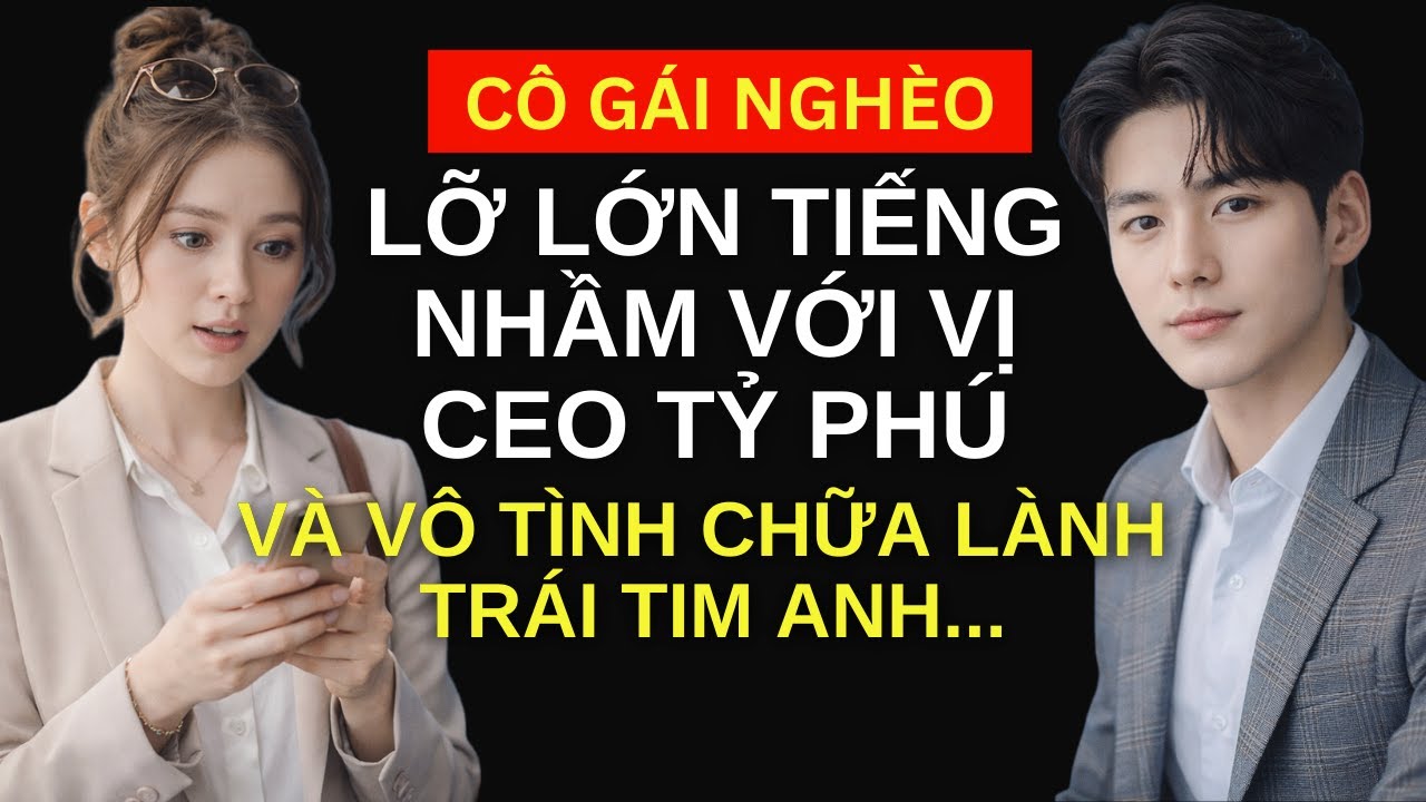 Cô Gái Nghèo LỠ LỚN TIẾNG NHẦM với VỊ CEO TỶ PHÚ và Vô Tình CHỮA LÀNH Trái Tim Anh...