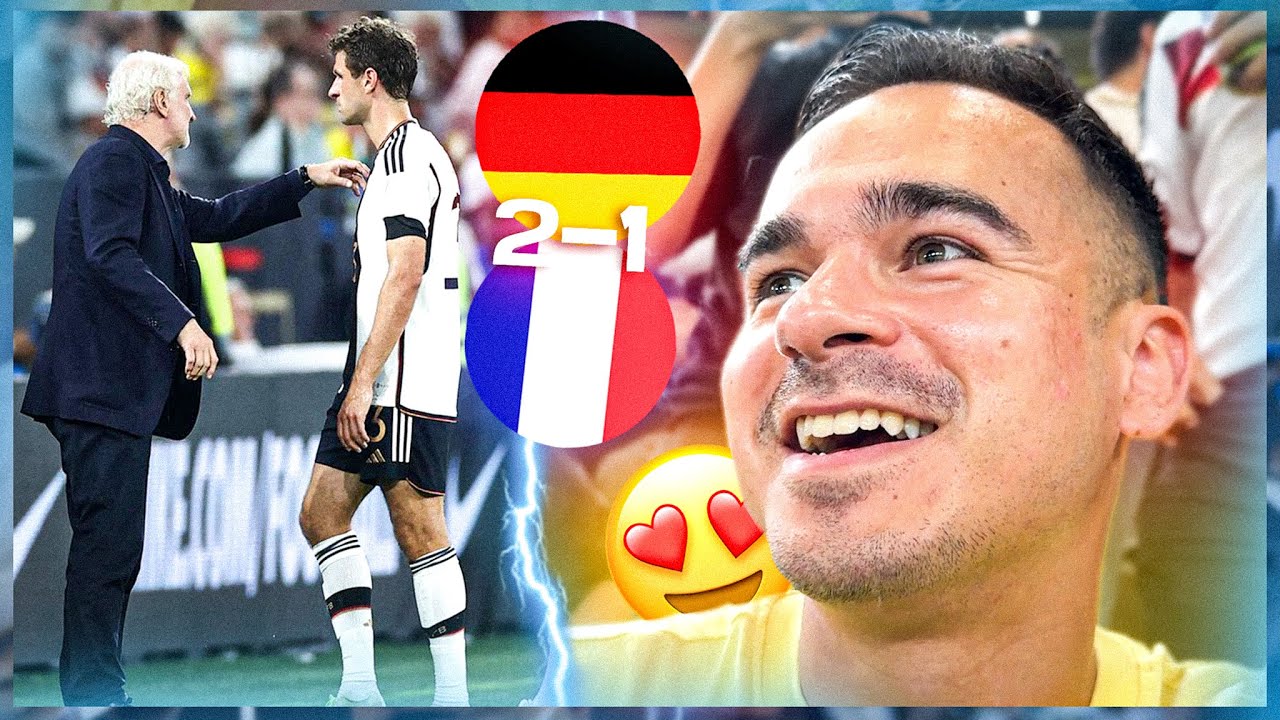 Es gibt nur einen Rudi Völler !! 🔥😍 DEUTSCHLAND vs FRANKREICH Stadionvlog