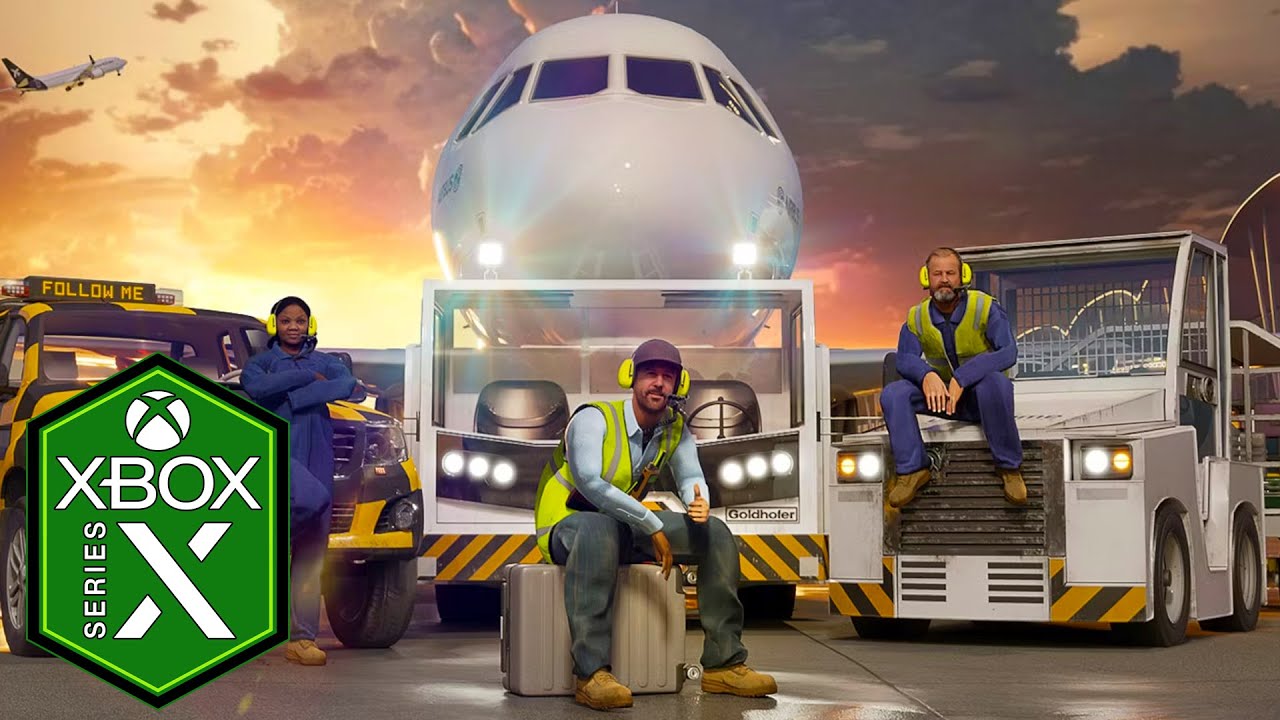 Airport Sim Xbox Series X Gameplay [Optimized]