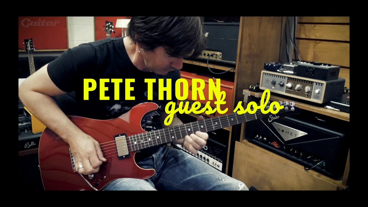 Suhr Pete Thorn Signature Series demo with Pete Thorn guest solo | Guitar.com
