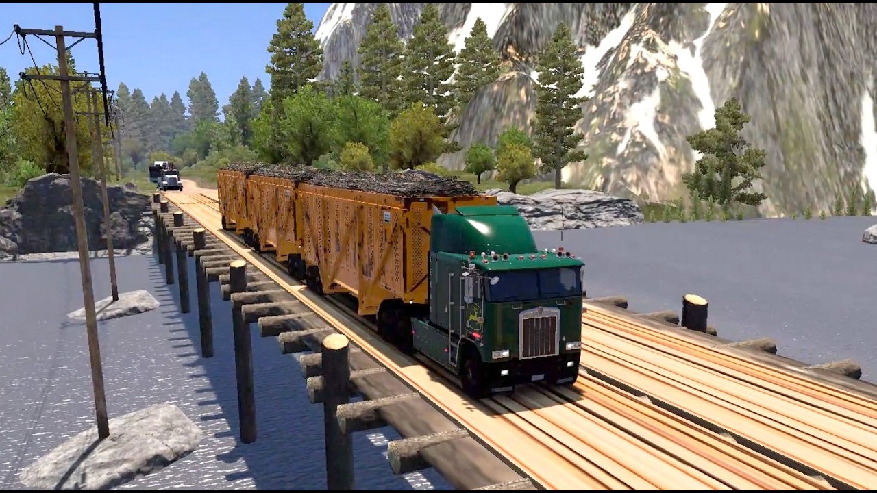 Truck:K100E. Trailer: Triple cañero. Carga: Caña de azúcar - ATS 2026 02 10 01 08 18