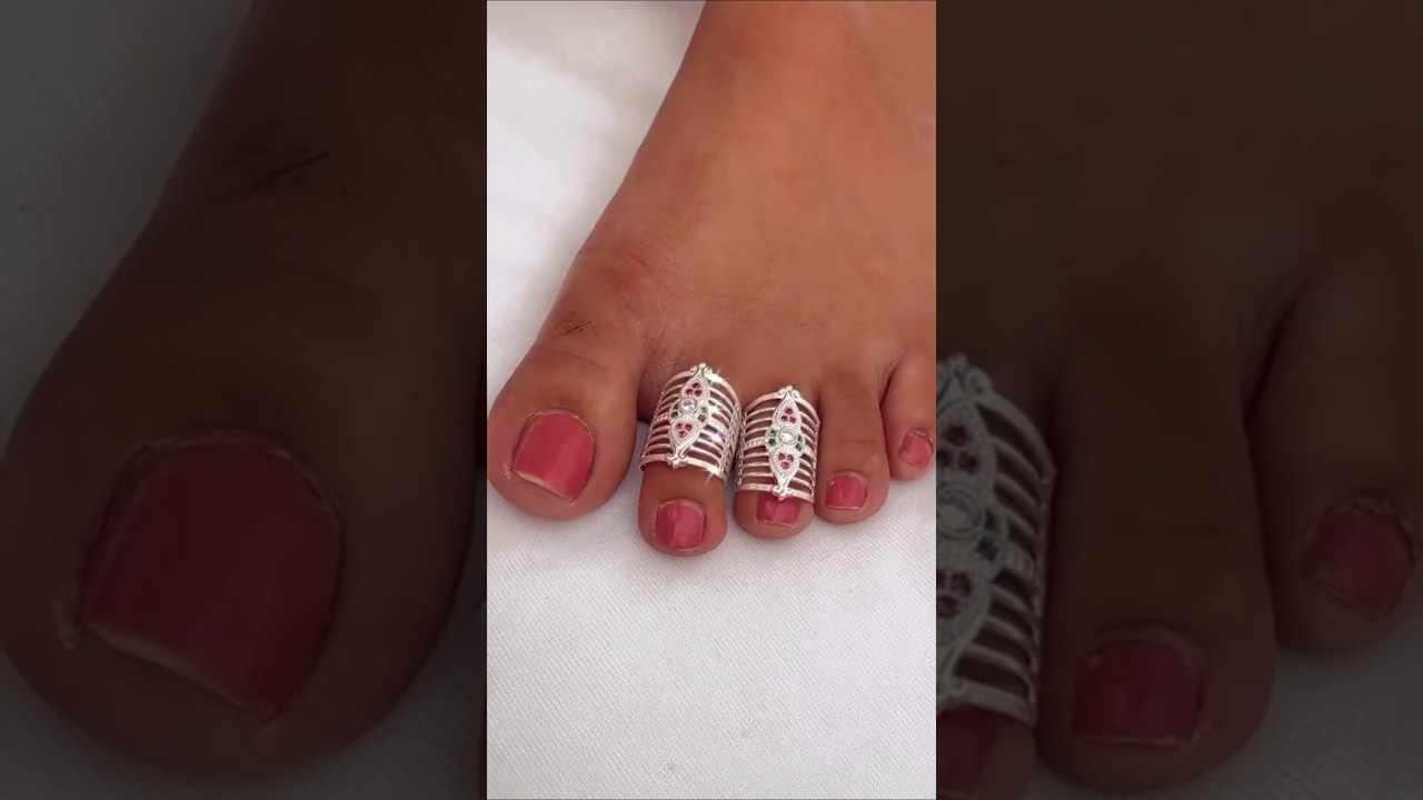 new silver bichhiya design #bichhiya #jewellery #shortvideo