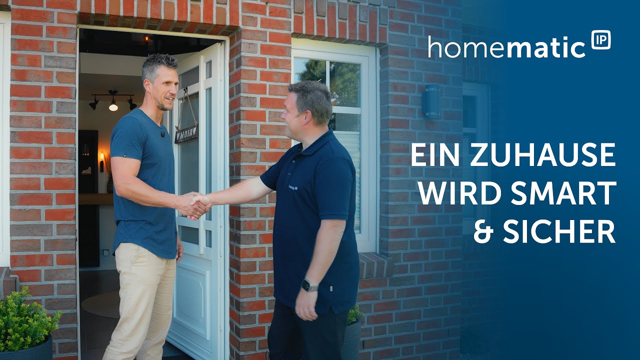 Homematic IP | Holger zu Besuch: Ein Zuhause wird smart & sicher