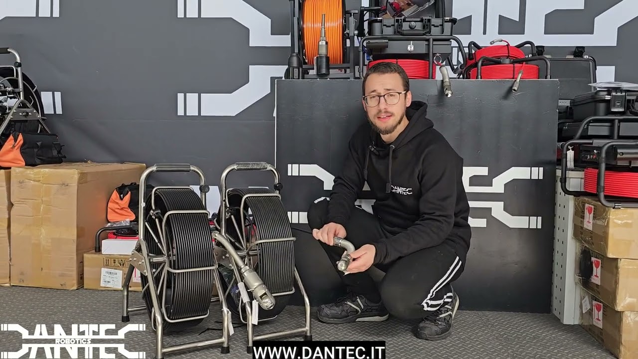 Sistema ROTOCAM - panoramica sistema di videoispezione condotte modulabile