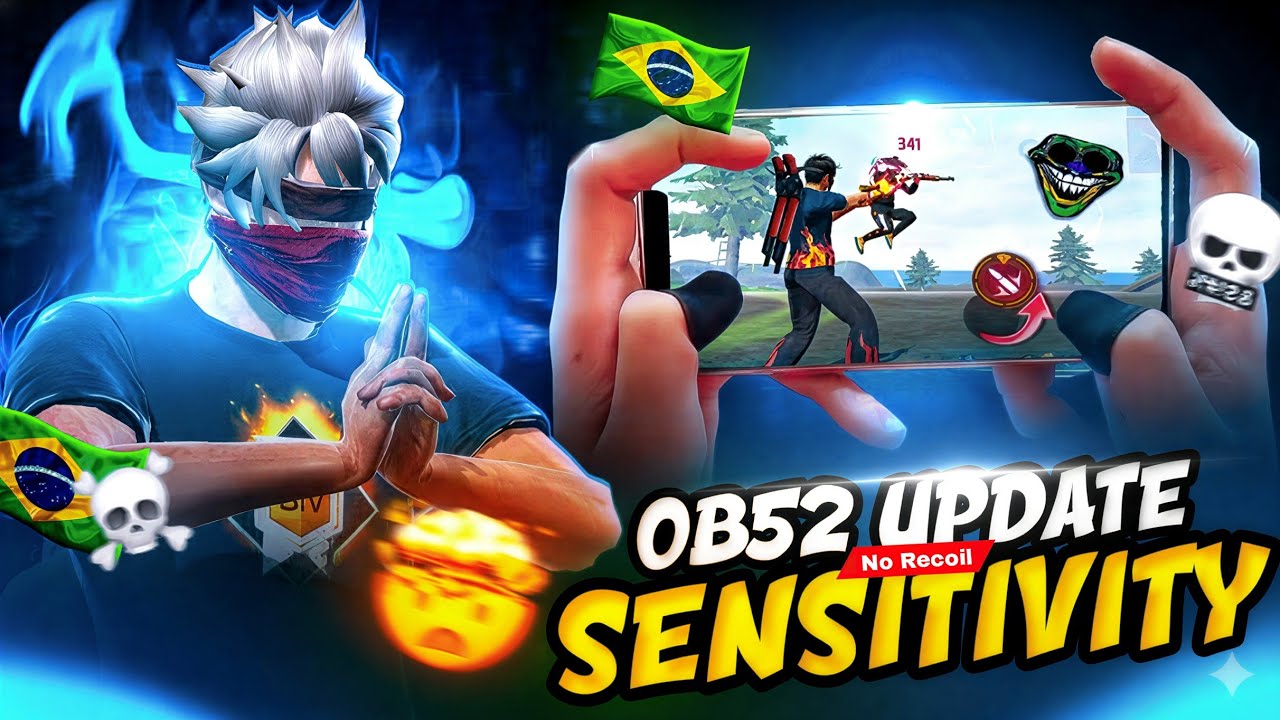 USE THIS SPECIAL OB52 SENSITIVITY FOR 0% RECOIL 🎯 | BEST SENSITIVITY FREE FIRE 🔥