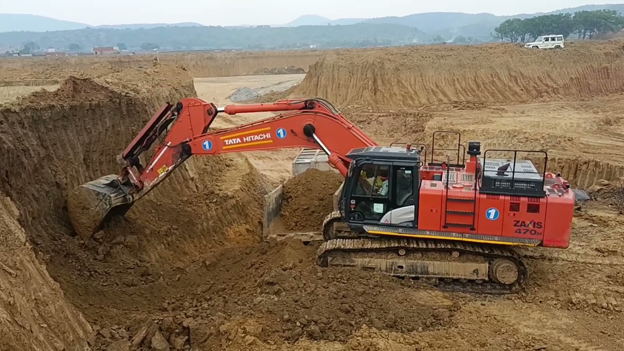 The excavator Hitachi ZX470 is a powerful and versatile heavy-duty construction machine designed
