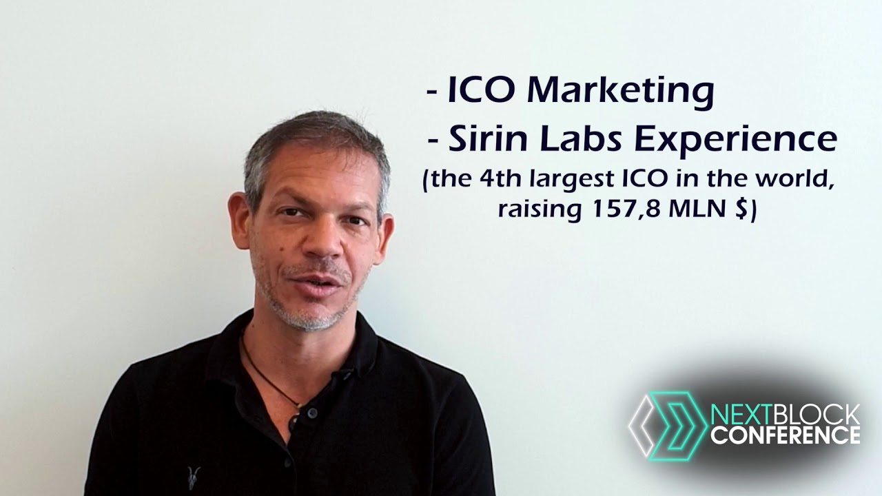 Nimrod May, CMO at Sirin Labs, 4th largest token crowdsale in history