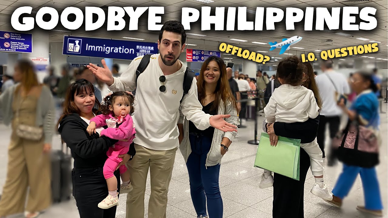 Traveling with Our Helpers Abroad ✈️  Our Immigration Experience 😳🇵🇭
