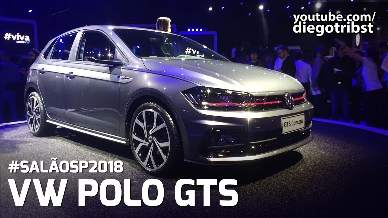 VW Polo GTS 2019 (ft. Marcio Salvo) | Sal&atilde;o do Autom&oacute;vel 2018