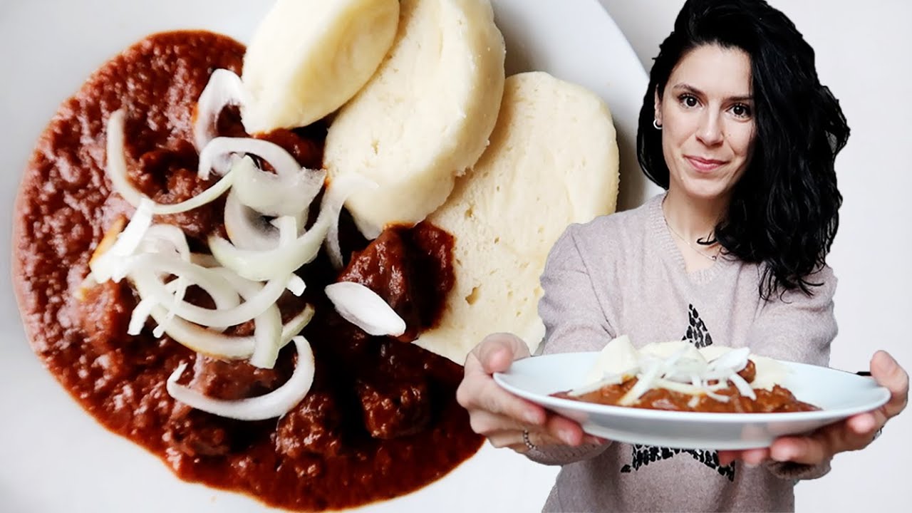 HOVĚZÍ GULÁŠ JAKO Z HOSPODY, RECEPT NA GULÁŠ , JAK UVAŘIT GULÁŠ, RECEPTY KROK ZA KROKEM